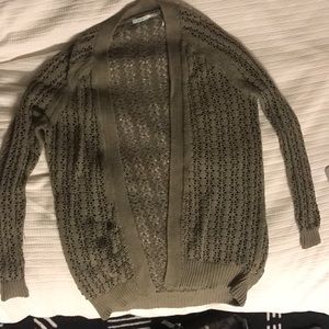 Urban outfitters taupe cardigan